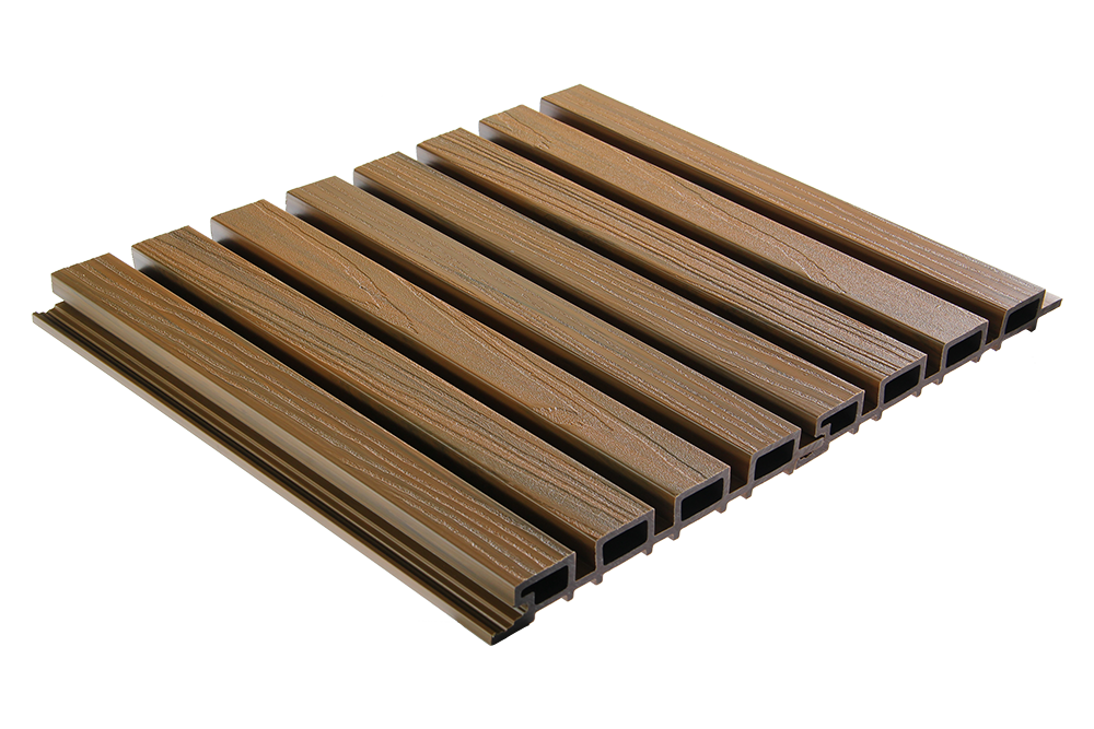 Outdoor Slatted Panel – Oak